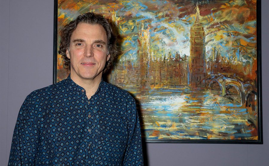 A portrait of Alexander Newley.