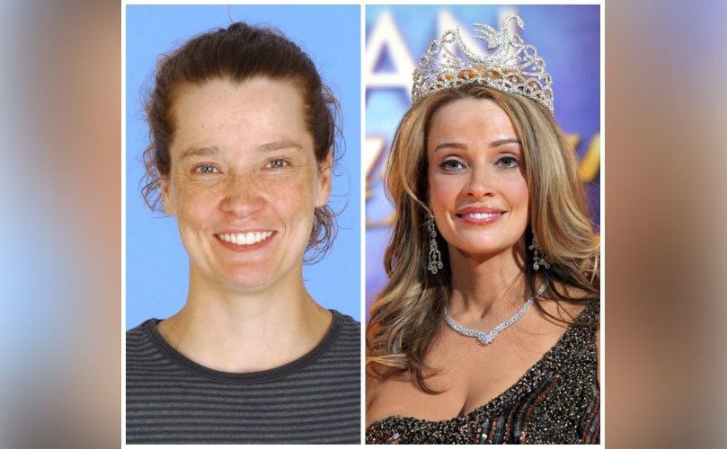 Before and after photos of the Swan winner.