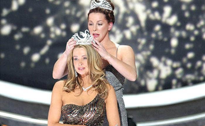 A Contestant is crowned winner of The Swan.
