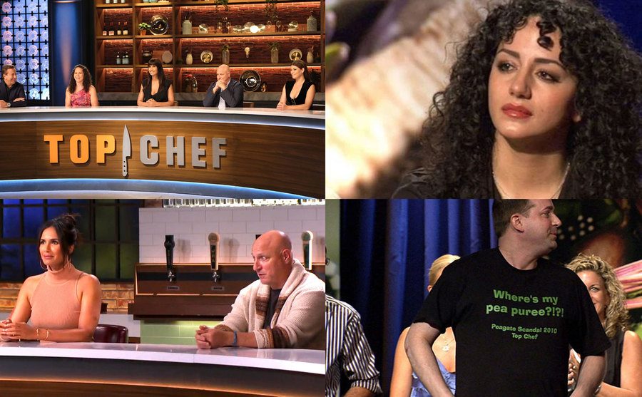 Top Chef Judges / Elia Aboumrad / Padma Lakshmi, Tom Colicchio / Paul Qui.