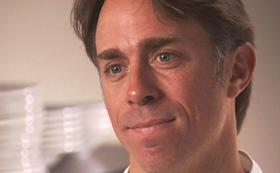 A still of John Besh in an episode of Top Chef.