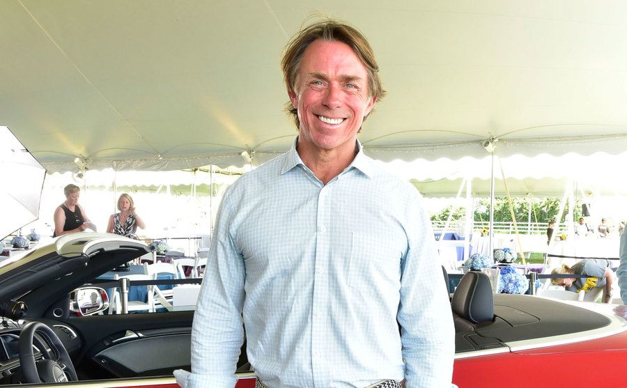 A picture of John Besh during an event.