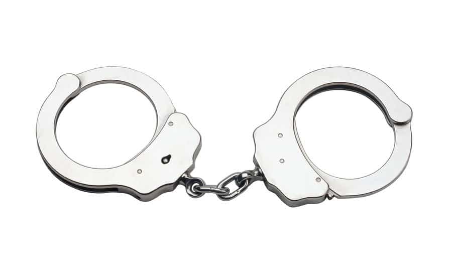 An image of a pair of handcuffs.