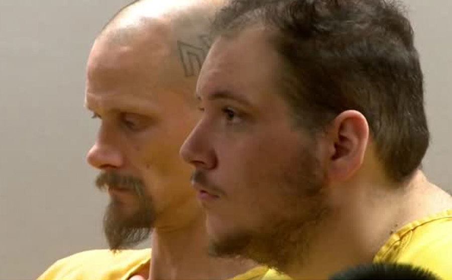 An image of Schilmiller sitting in court.