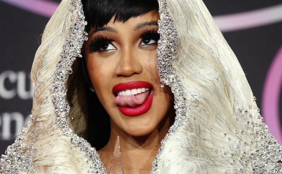 Cardi B attends an event.
