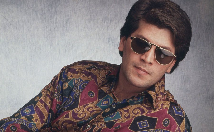 A dated studio portrait of Aditya Pancholi.