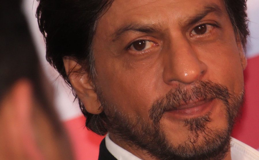 Shah Rukh Khan attends an event.