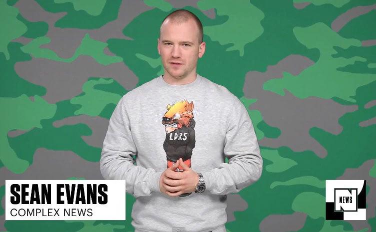 Sean Evans hosts a Complex News segment. 