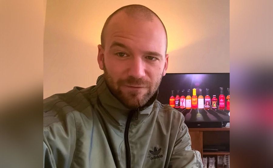 A selfie of Sean Evans. 