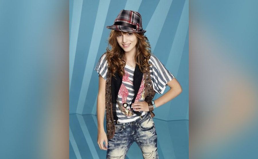 A portrait of Bella Thorne as CeCe Jones.