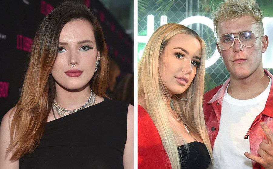 Bella Thorne / Tana Mongeau and Jake Paul
