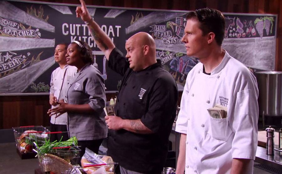 A still from the competitors on the show.