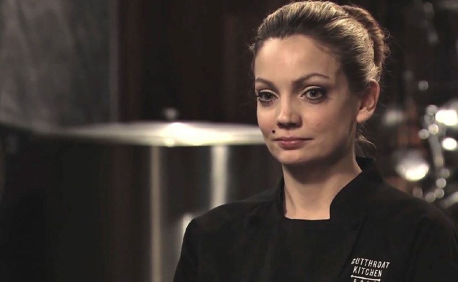 An image of a female contestant in the show.