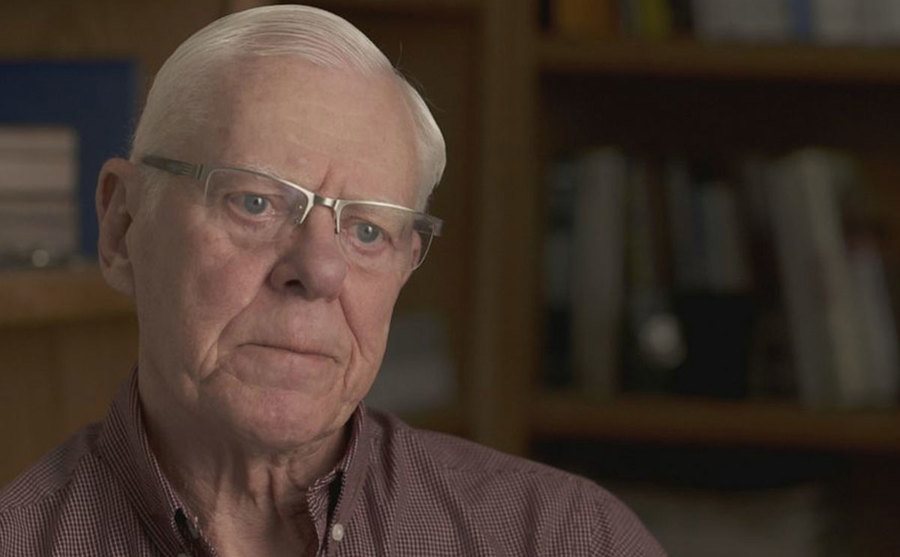 A video still of Ron Peterson of the Whatcom County Sheriff’s Office.