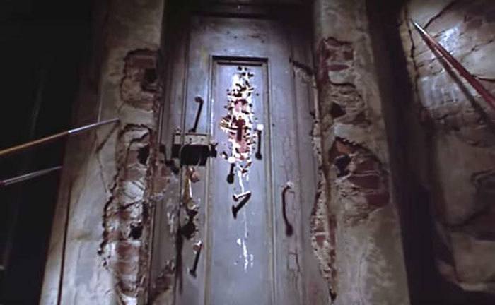 The door to the Chokey.