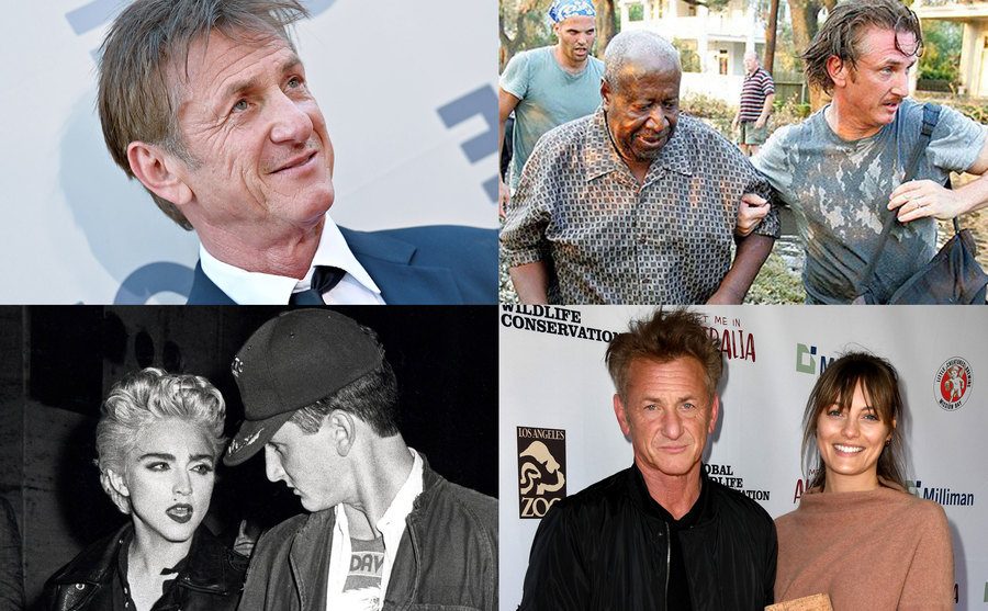 Sean Penn / Sean Penn / Madonna, Sean Penn / Sean Penn, Leila George.