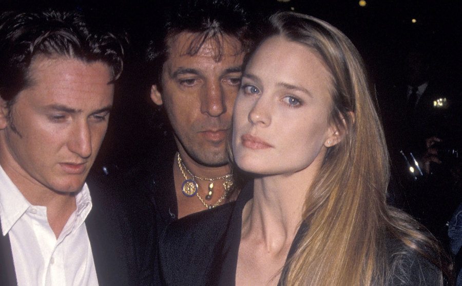 A photo of Sean Penn and Robin Wright attending an event.