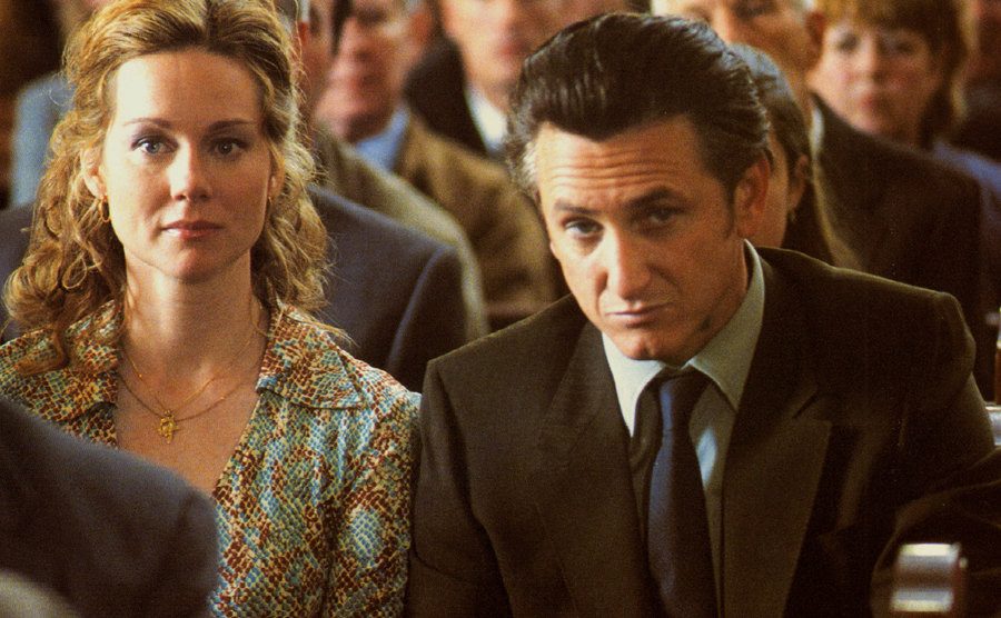 A still of Sean Penn in Mystic River.