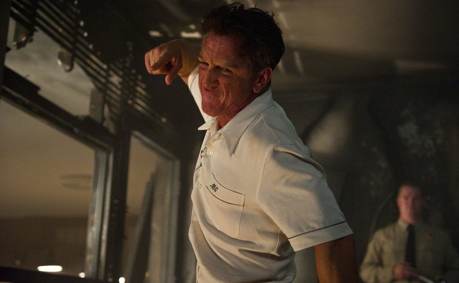 A still of Sean Penn in Gangster Squad.