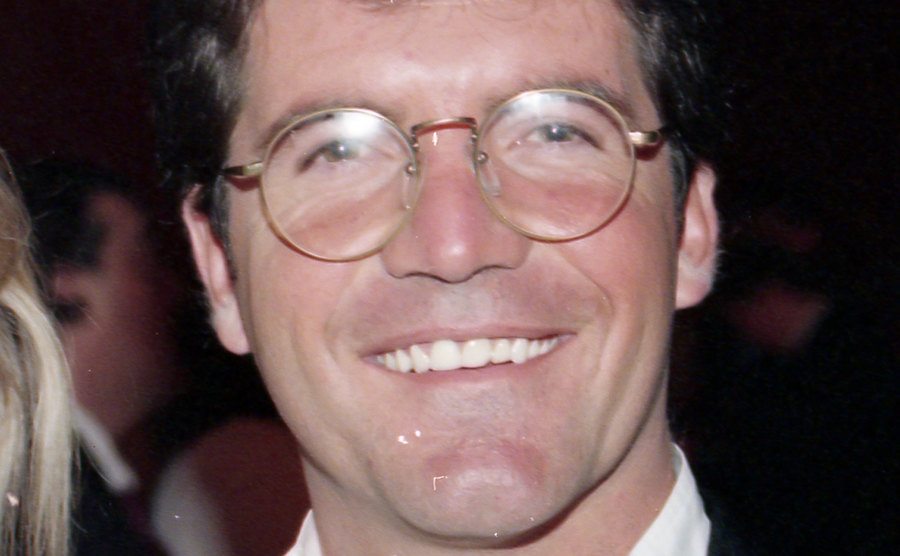 A photo of Cowell at a party at the time.