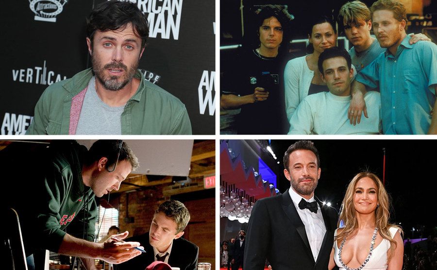 Casey Affleck / The cast of Good Will Hunting / Ben and Casey Affleck / Ben Affleck and Jennifer Lopez