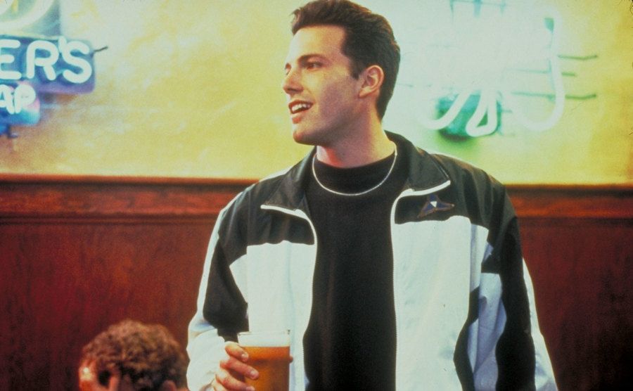 Ben Affleck as Chuckie Sullivan in a still from Good Will Hunting. 