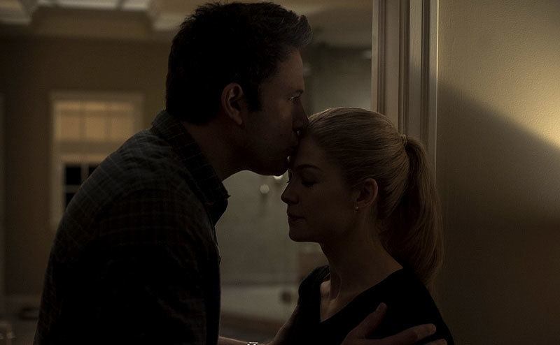Ben Affleck and Rosamund Pike in a still from Gone Girl. 