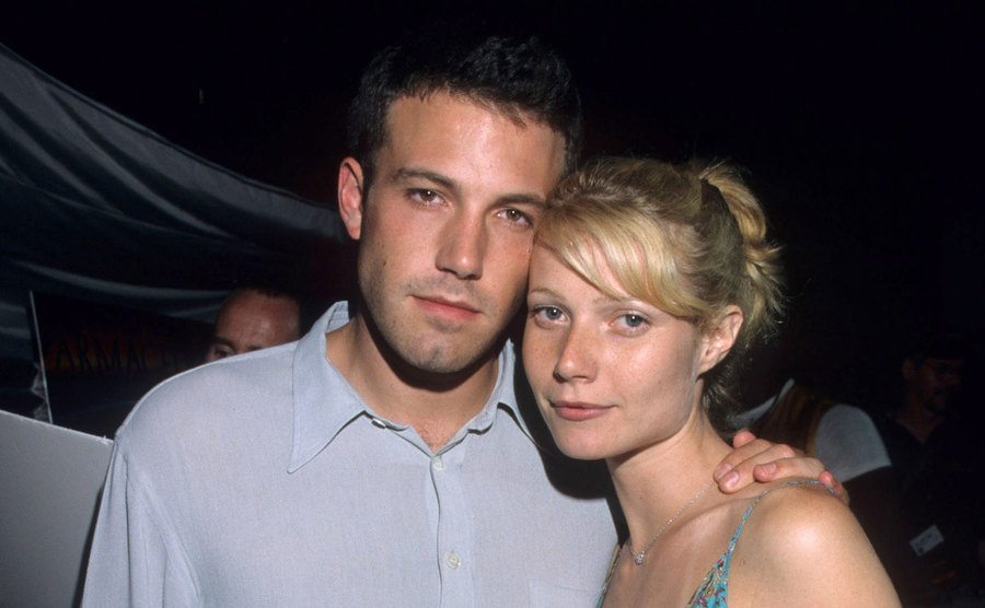 Ben Affleck and Gwyneth Paltrow attend an event. 