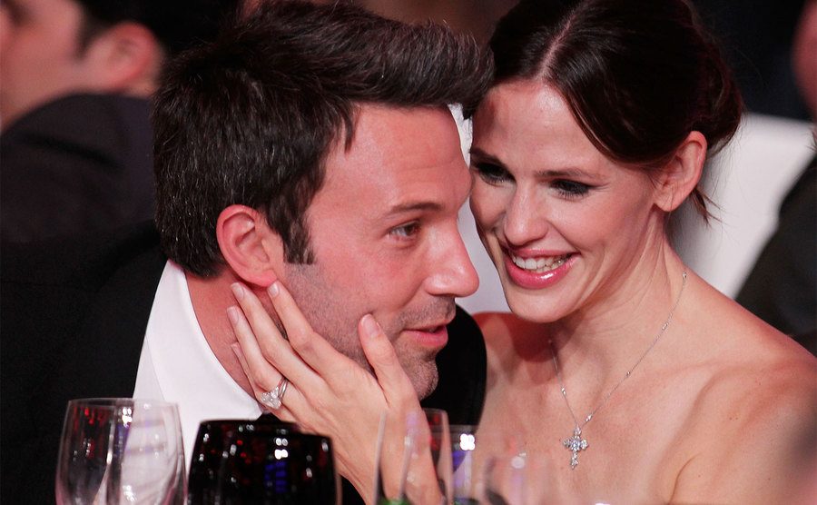 Ben Affleck and Jennifer Garner during the Critics' Choice Awards
