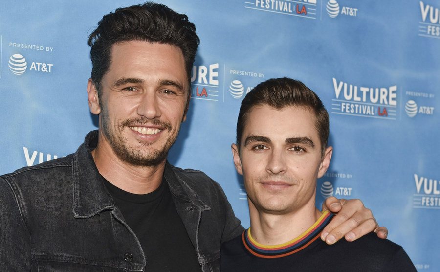 James Franco and Dave Franco attend
