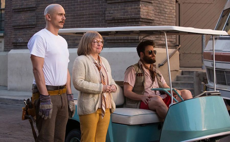 James Franco and others in a still from Zeroville.