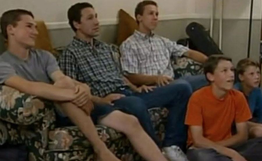 A still of an episode from the reality show.