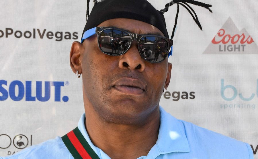 A photo of the rapper Coolio.