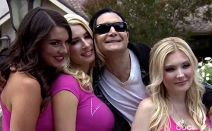 A video still of Corey Feldman.