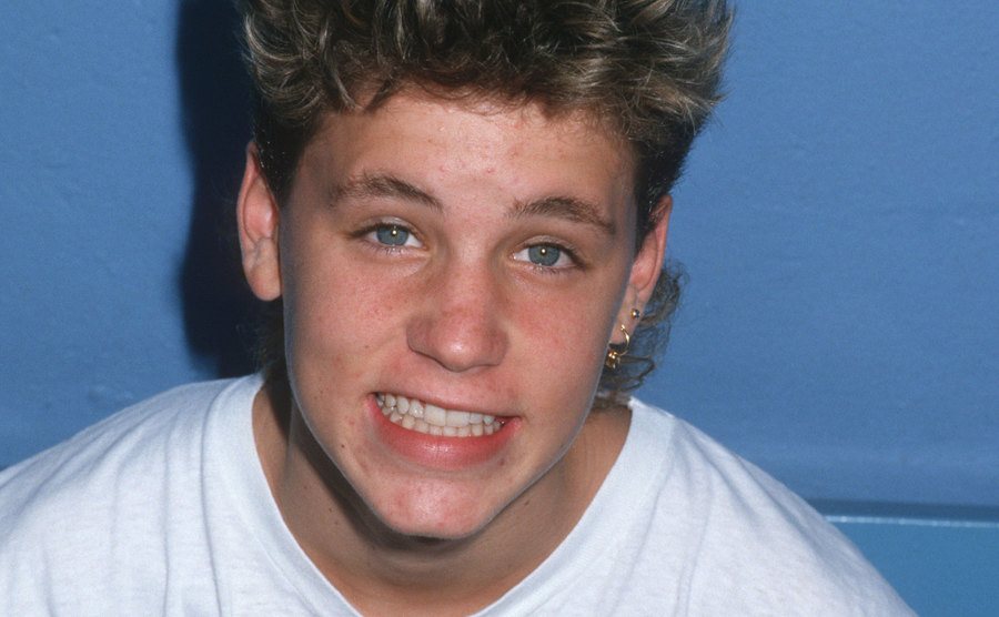 A portrait of Haim in his early teens.
