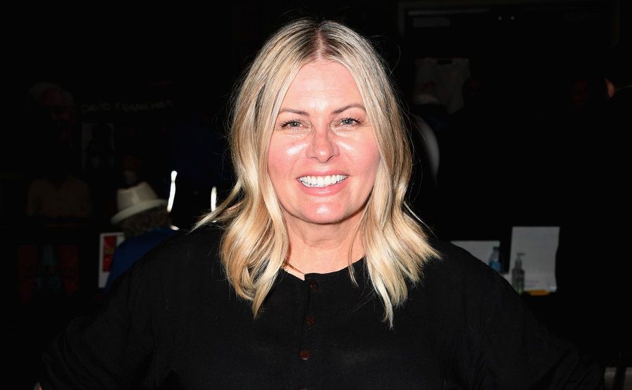 Nicole Eggert attends an event.
