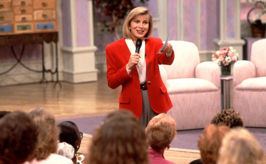 A picture from the talk show.