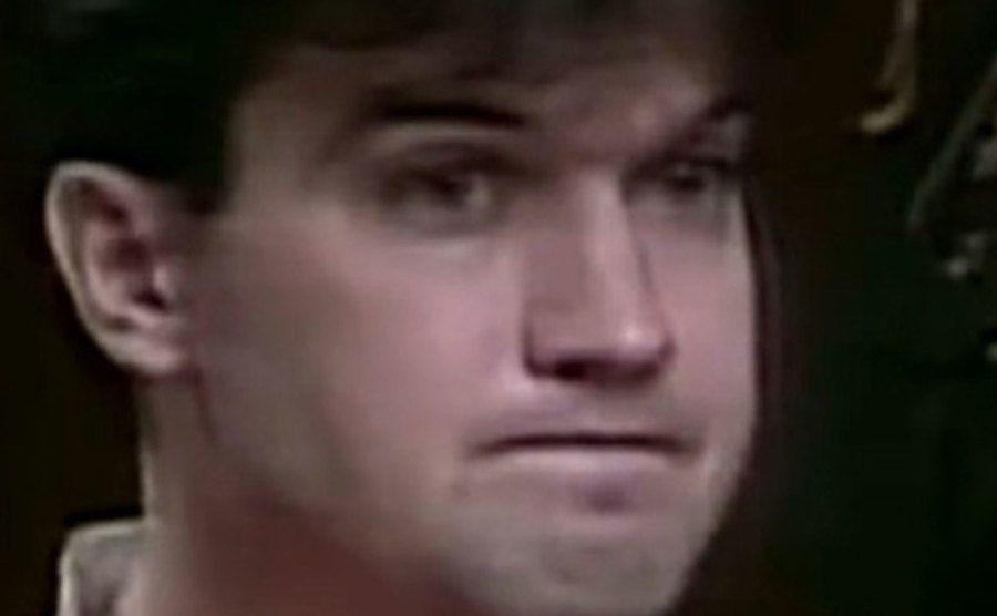 A picture of Schmitz during the trial.