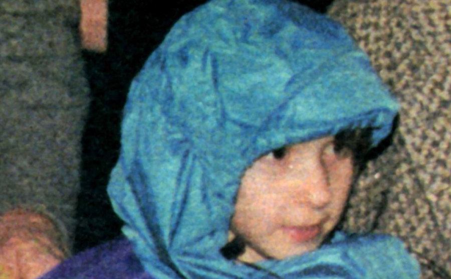 A portrait of Katie during her school years.