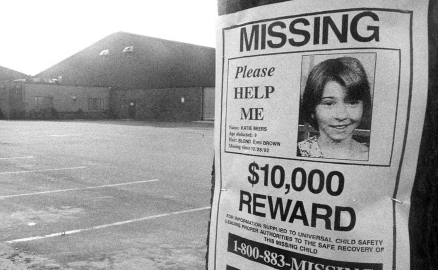 An image of Katie’s missing poster.