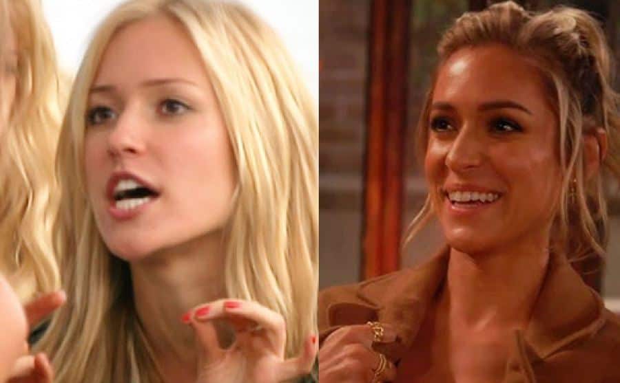 A still of Cavallari in an episode from The Hills.