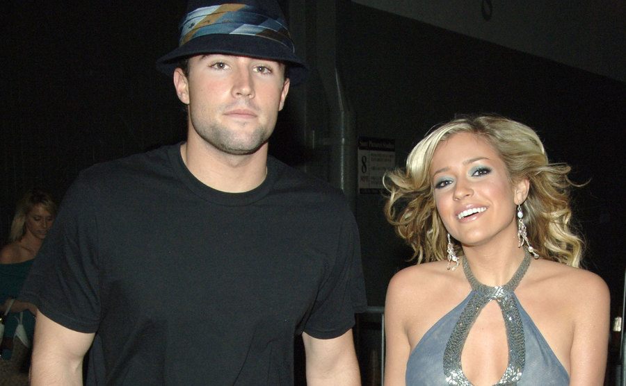 Jenner and Cavallari attend an event.