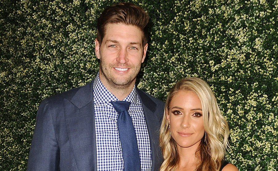 Cutler and Cavallari attend an event.
