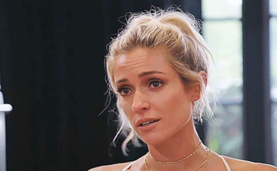 An image of Cavallari in an episode from Very Cavallari.