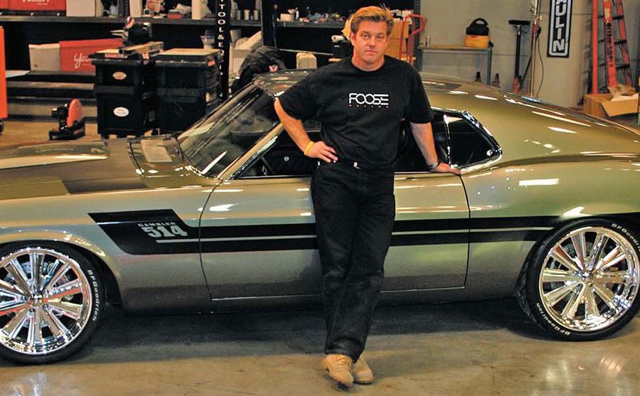 A portrait of Chip at the workshop.