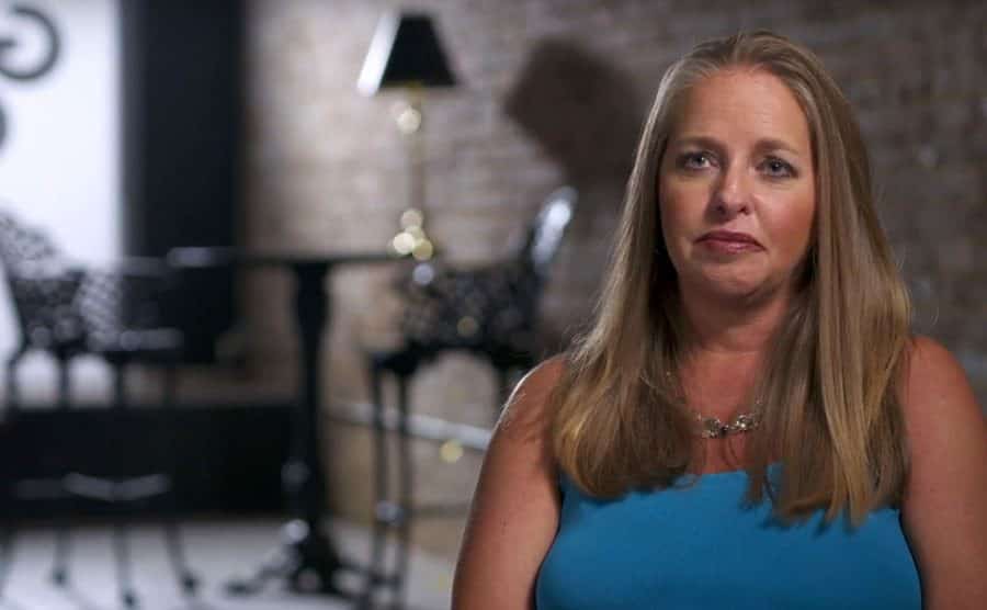 A still of Kim during an episode from the show.