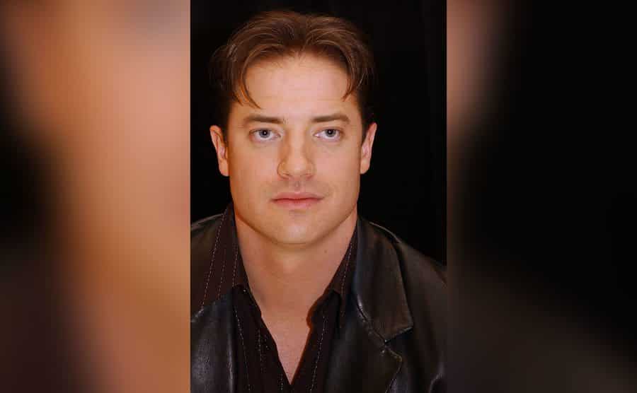 A portrait of Brendan Fraser.