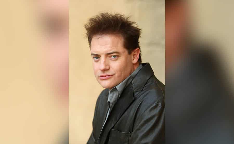 A portrait of Brendan Fraser.