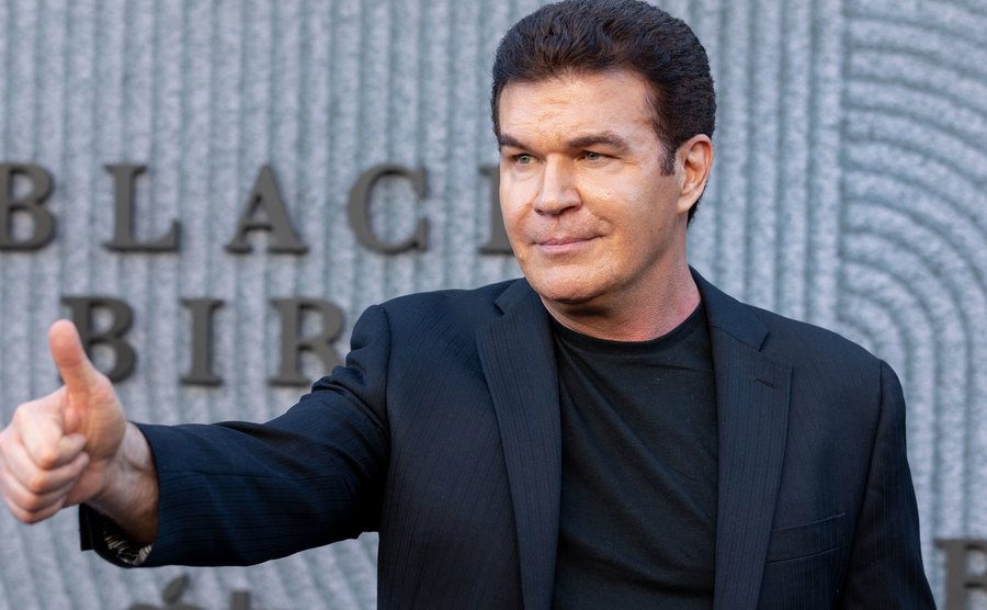 Jimmy Keene attends Black Bird premiere event.