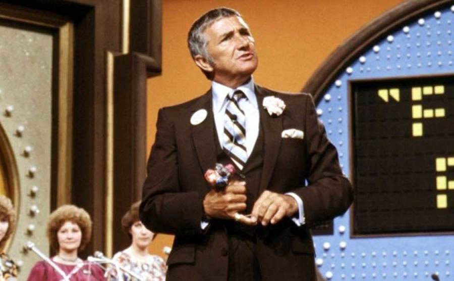 Richard Dawson is hosting Family Feud.